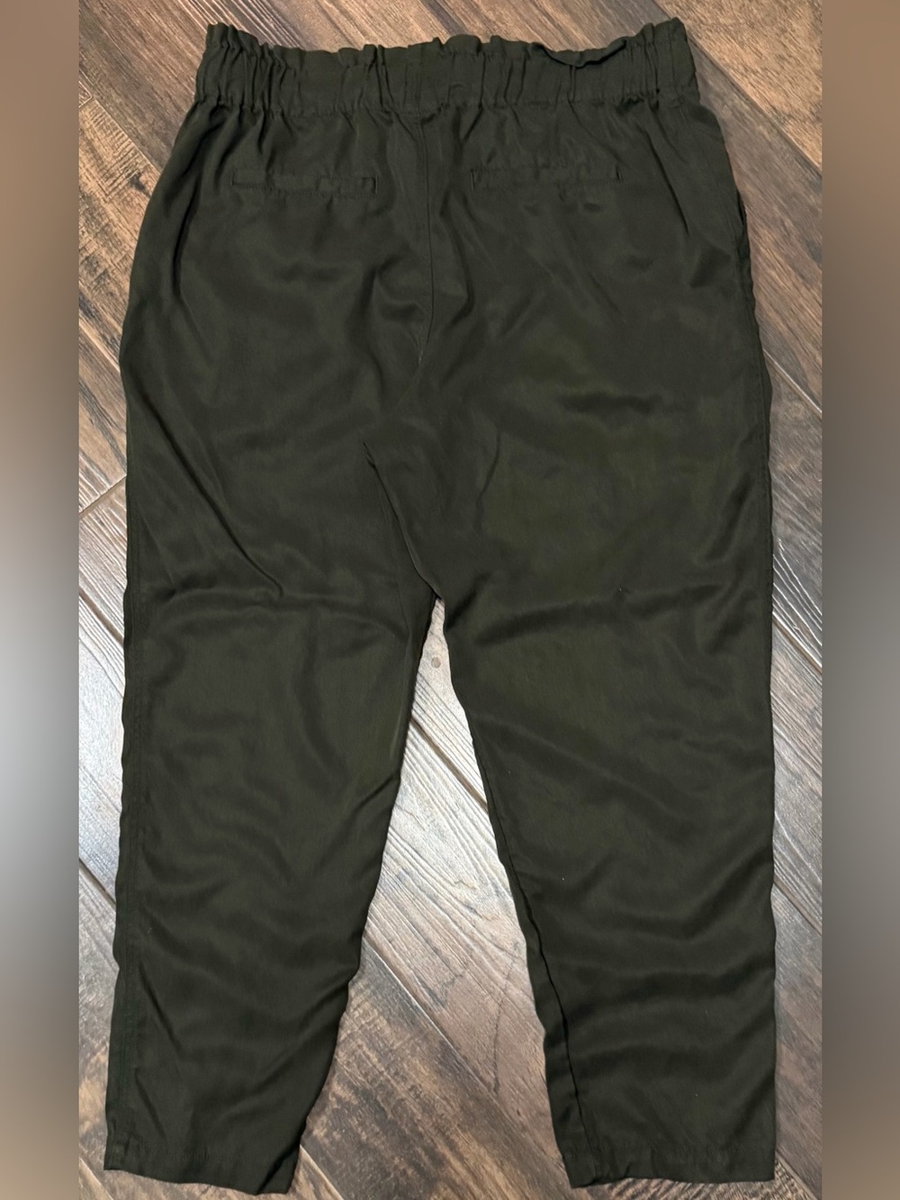 A New Day Dark Green Pull-On Pants Sz XL - Picture 4 of 4